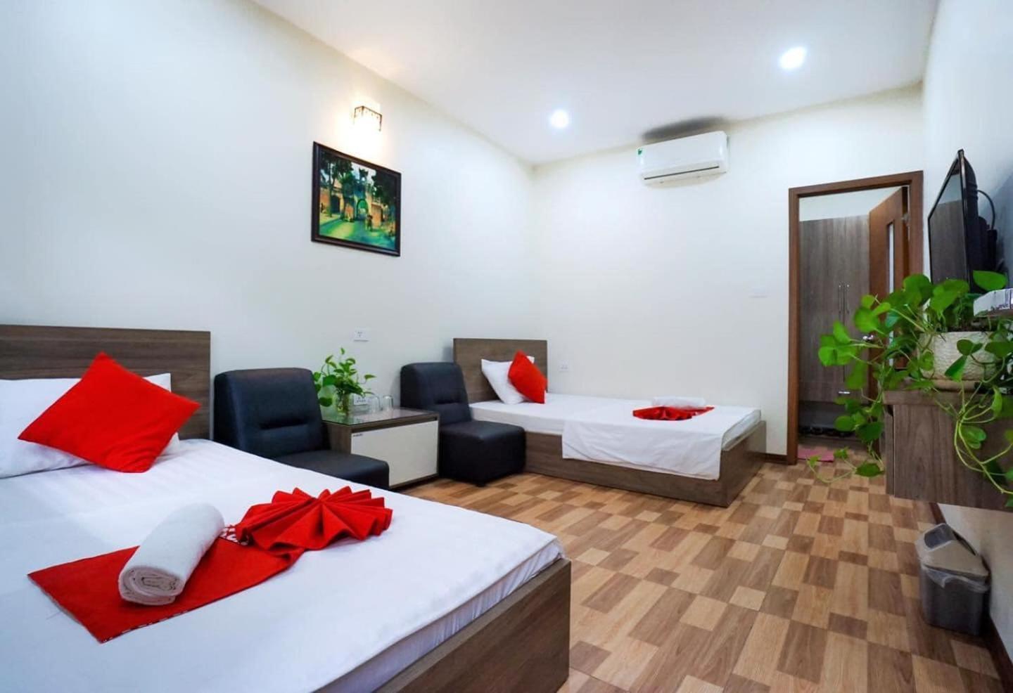 Hotel Khach San Giao Thong Hanoi Zewnętrze zdjęcie